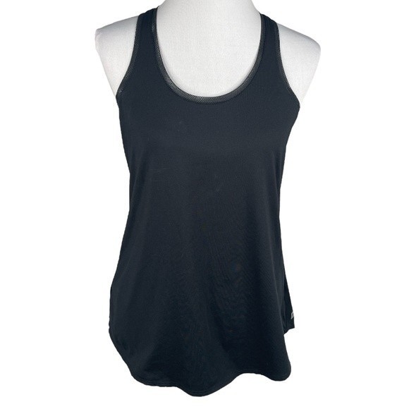 Fabletics Racerback Athletic Tank Top Black Size Medium - Picture 1 of 6